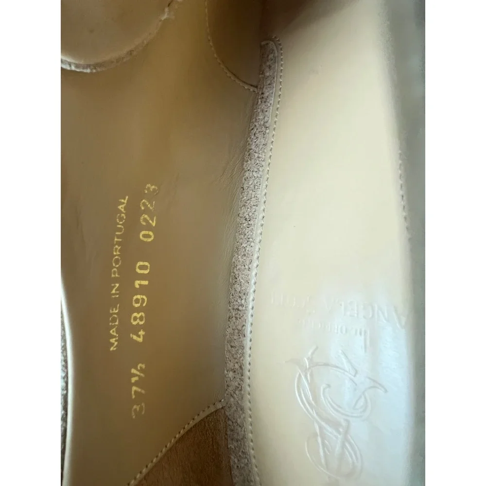 The Office of‎ Angela Scott Suede Brogue Oxford Platform Shoes Women's